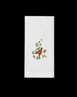 Partridge Pear Tree Hand Towel