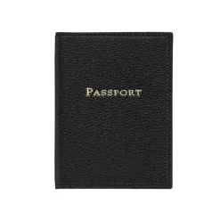Passport Holder in Goatskin Leather