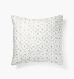 Pastel Trellis Euro Sham