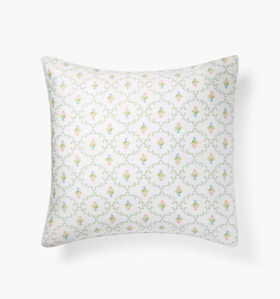 Pastel Trellis Euro Sham