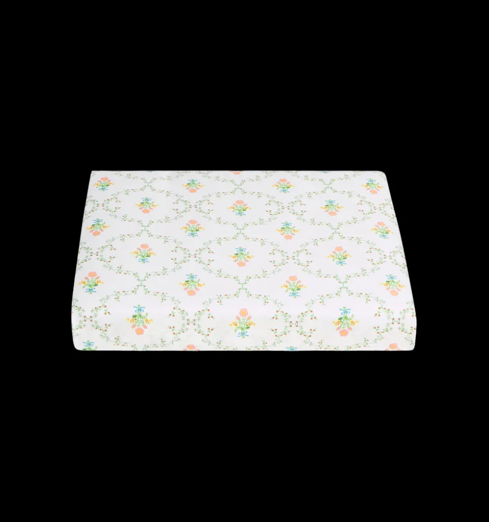 Pastel Trellis Fitted Sheet