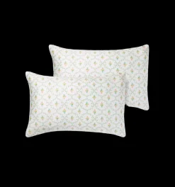 Pastel Trellis Pillowcase Set