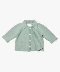 Pat Baby Jacket in Seafoam