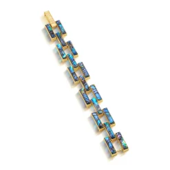 Pathway Link Bracelet in Abalone