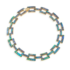 Pathway Link Necklace in Abalone
