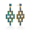 Pathway Post Drop Earrings in Abalone