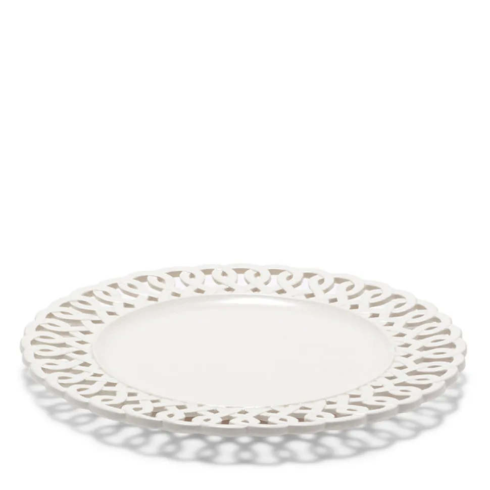 Paulette Bread Plate White