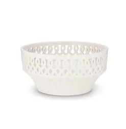 Paulette Fruit Bowl in Cream