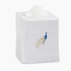 Peacock Blue Tissue Box Cover