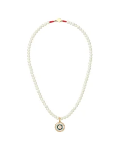 Pearl & Protect Charm Necklace