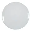 Pearl Collection Dinner Plates in White, Set of 6