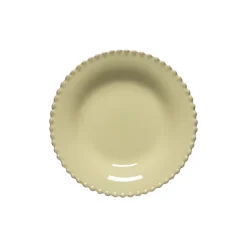 Pearl Collection Pasta Plates in Lilly Green, Set of 6