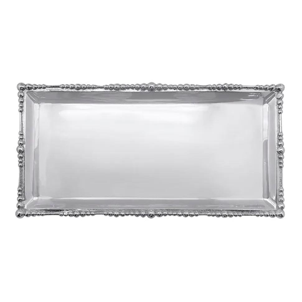 Pearl Drop Long Rectangular Tray