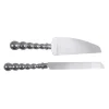 Pearled Cake Server Set