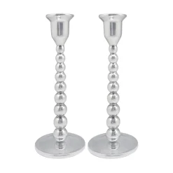 Pearled Candlestick Set