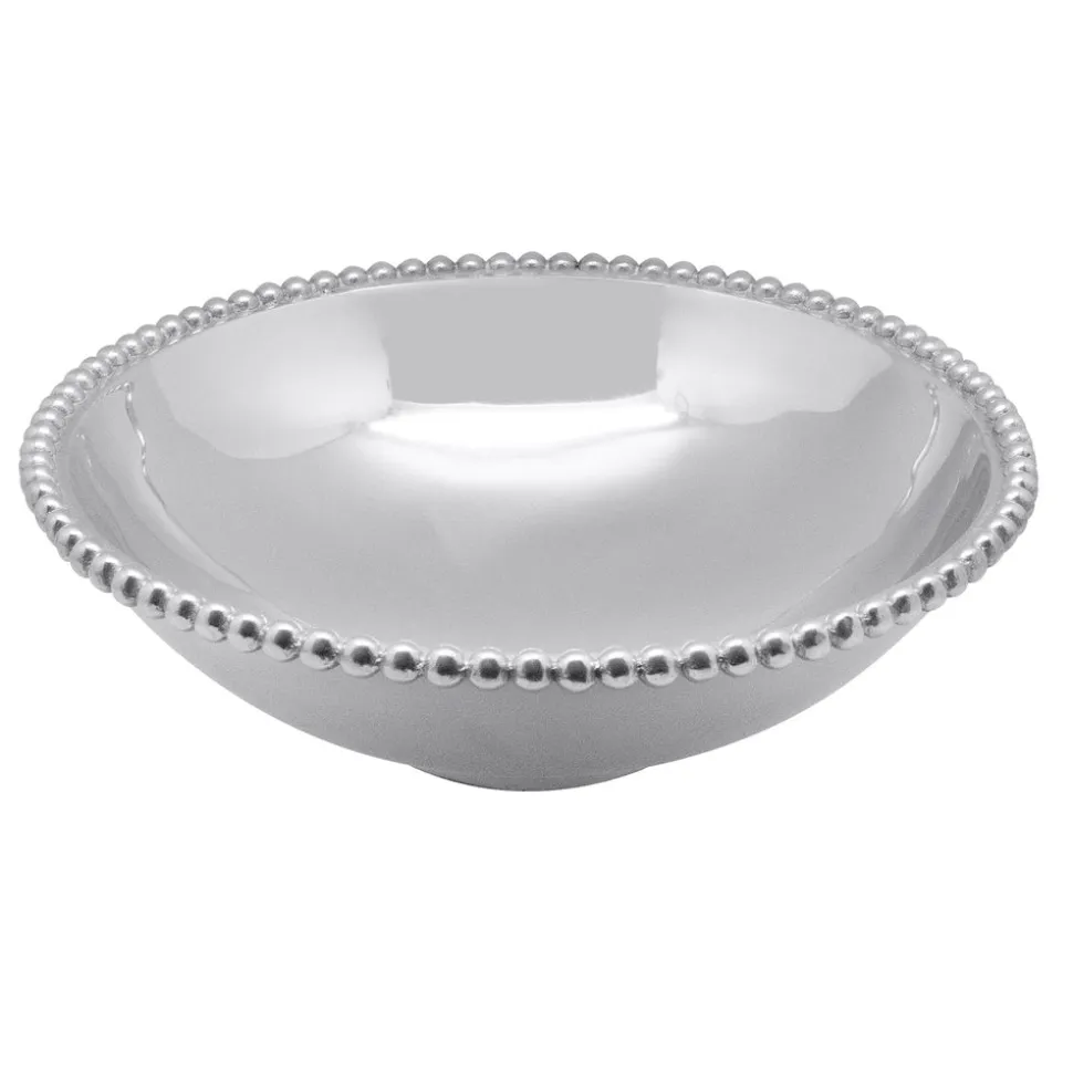 Pearled Large Serving Bowl