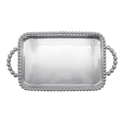 Pearled Medium Service Tray