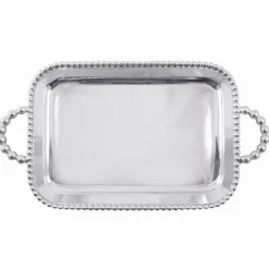 Pearled Service Tray