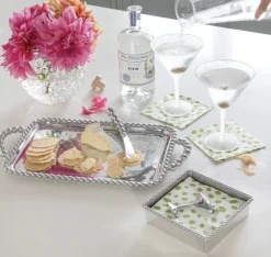 Pearled Service Tray