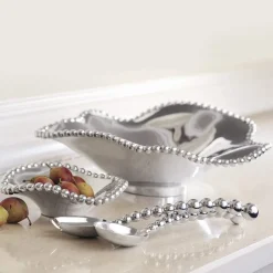 Pearled Wavy Bowl