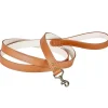 Pebble Grain Leather Dog Leash