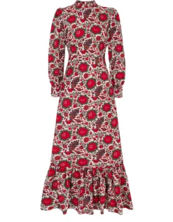 Peony Bird Petworth Dress