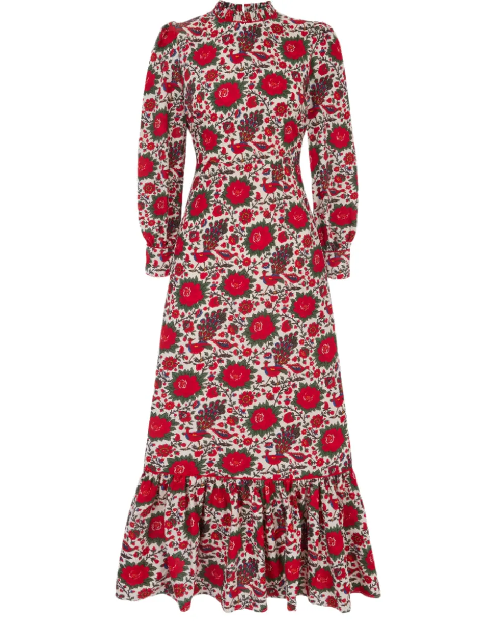 Peony Bird Petworth Dress