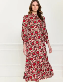 Peony Bird Petworth Dress
