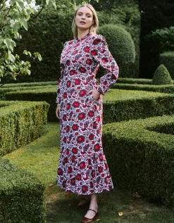 Peony Bird Petworth Dress