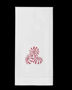 Peppermint Candies Hand Towel