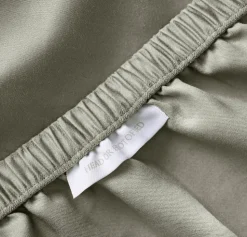 Percale Hemmed Sheet Set in Sageleaf