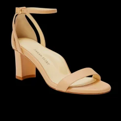 Perfect Block Sandal 60 in Sand Calf