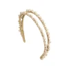 Perlita Headband in Pearl