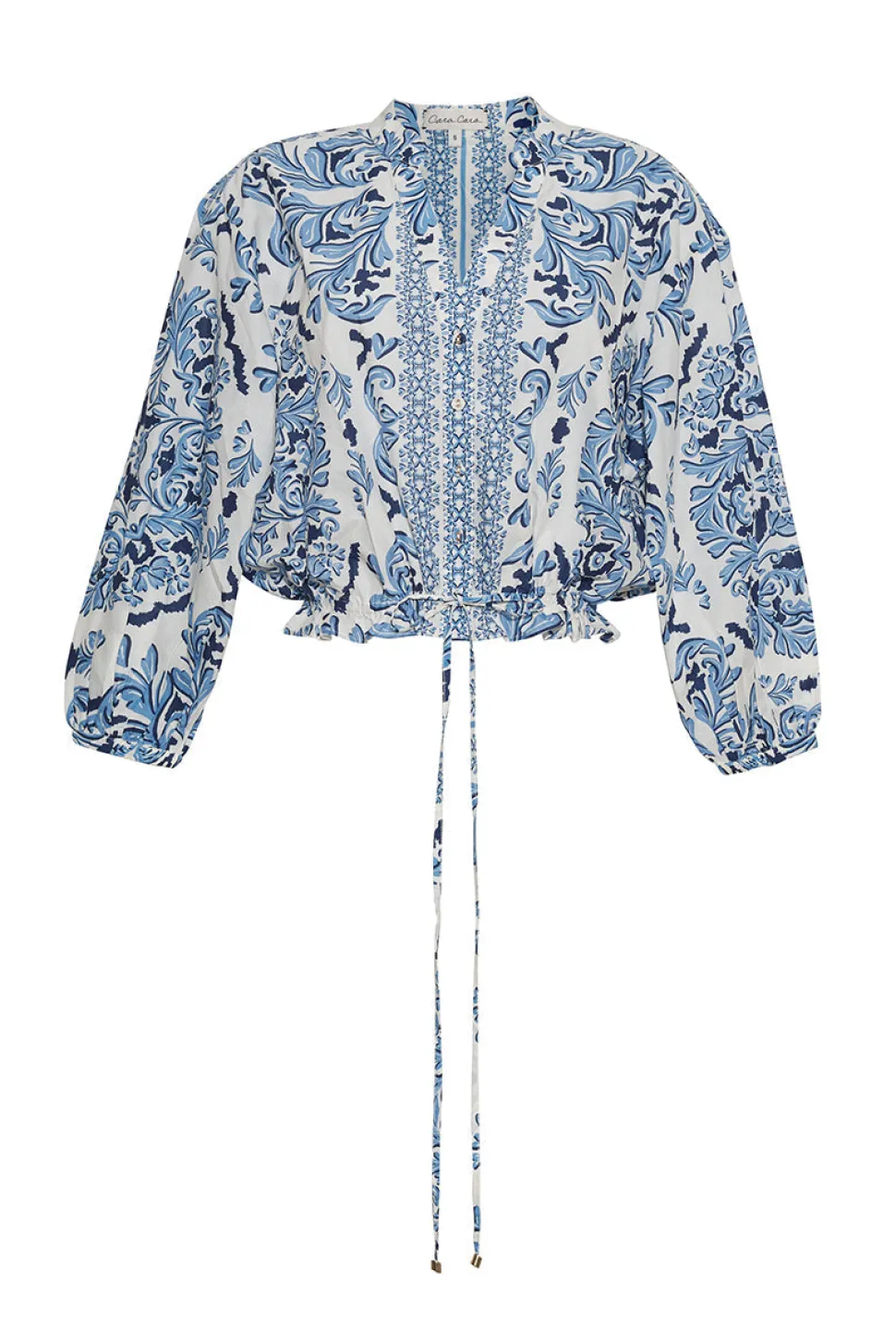 Perrin Top in Saltaire Light Blue