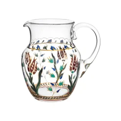Persian Flowers Large Water Pitcher No.1