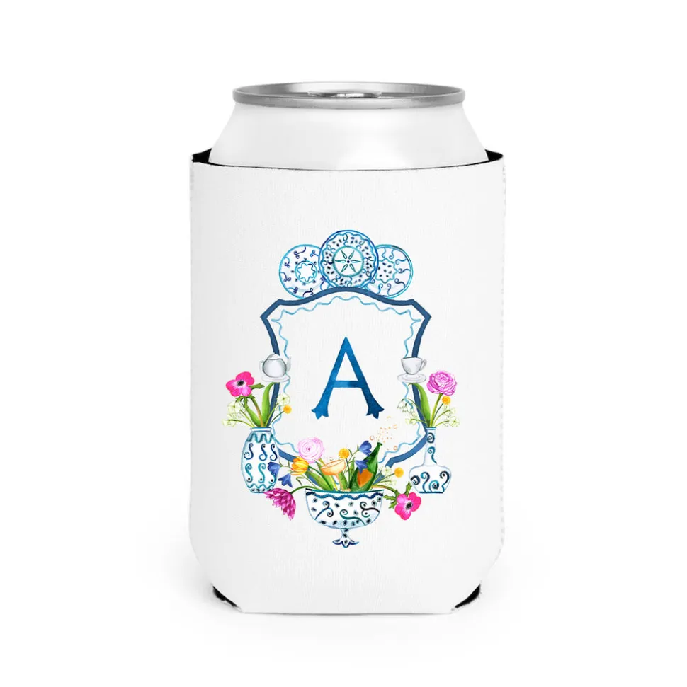 Personalized Crest Koozie