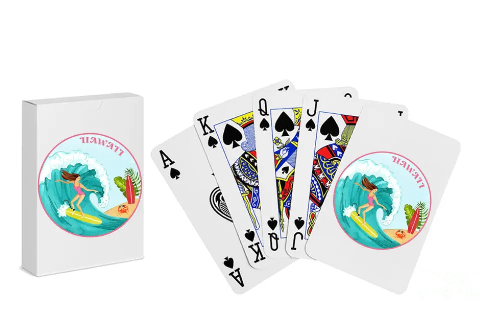 Personalized Crest Playing Cards