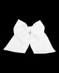 Personalized Marie Linen Bow