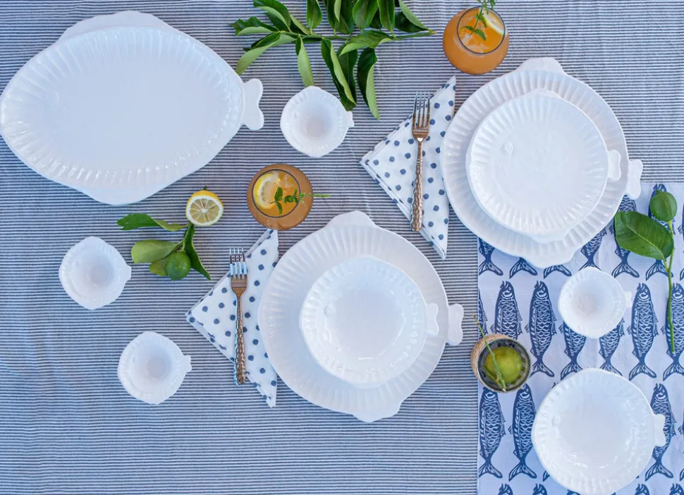 Pesce Serena Small Oval Platter