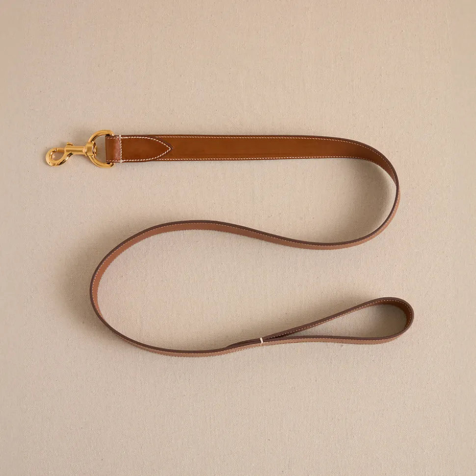 Pet Leash 30 in Vacchetta Luggage