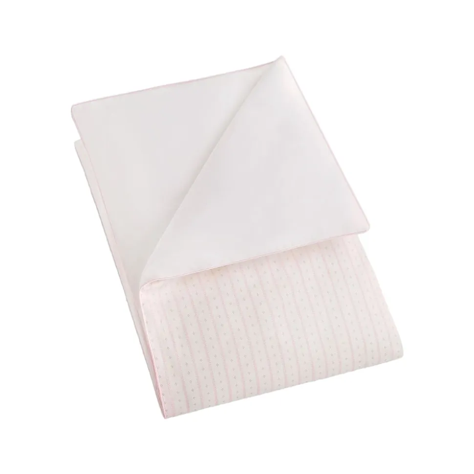 Petal Scallops Baby Duvet in Pink