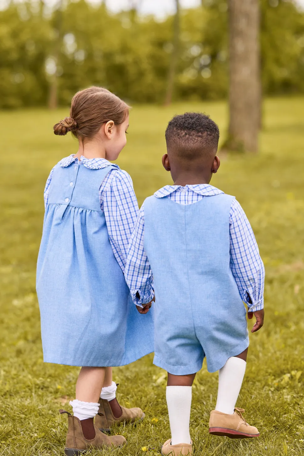 Peter Pan Shirt in Woodberry Plaid