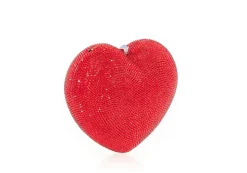 Petit Coeur L’amour Clutch in Red