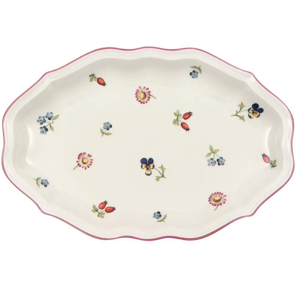 Petite Fleur Pickle Dish in Multi