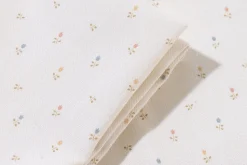 Petite Flower Garden Napkins in White, Set of 4