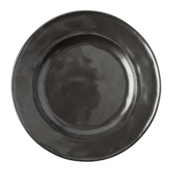 Pewter Stoneware Side/Cocktail Plate