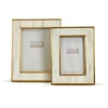 Photo Frame with Brass Border, Set of 2