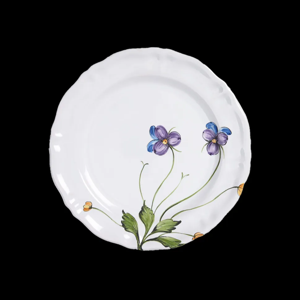 Picardie Grande Salad & Dessert Plate in Florale