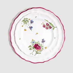 Picardie Salad Plate in Florale