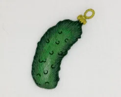 Pickle Ornament Cocktail Napkins, Set of 4